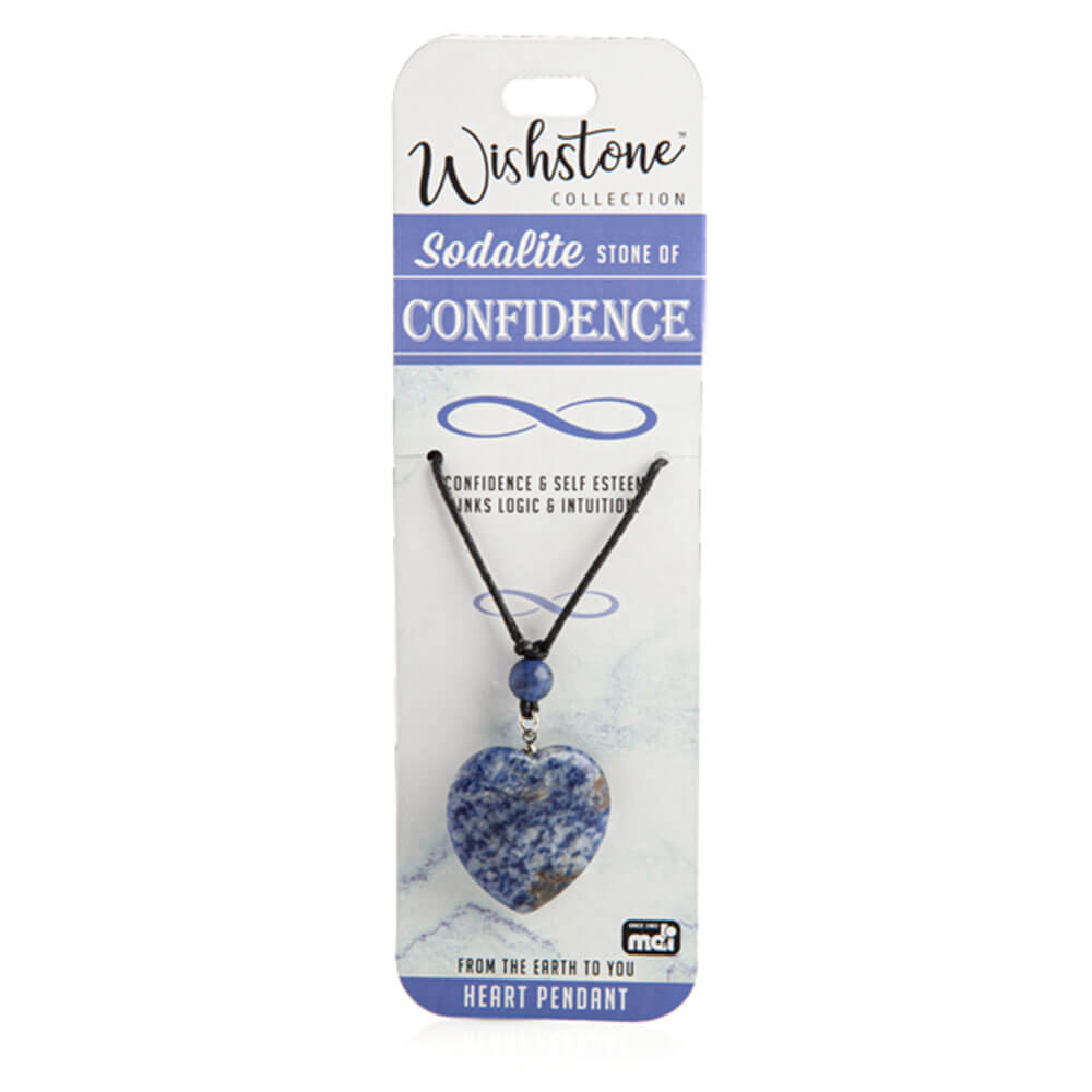 Wishstone Collection Sodalite Heart Pendant