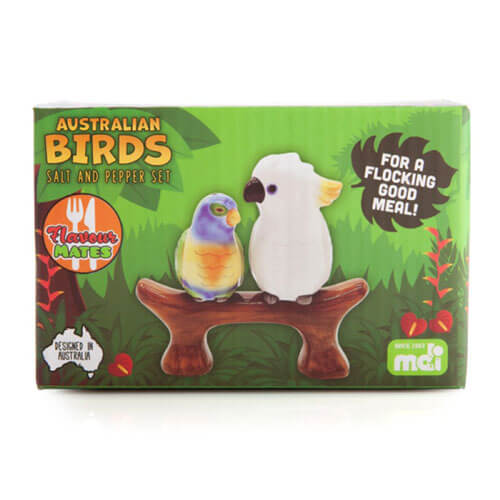 Australian Birds Salt & Pepper Set