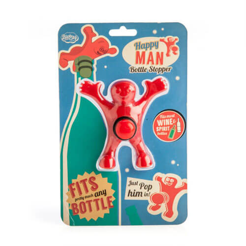 Happy Man Bottle Stopper