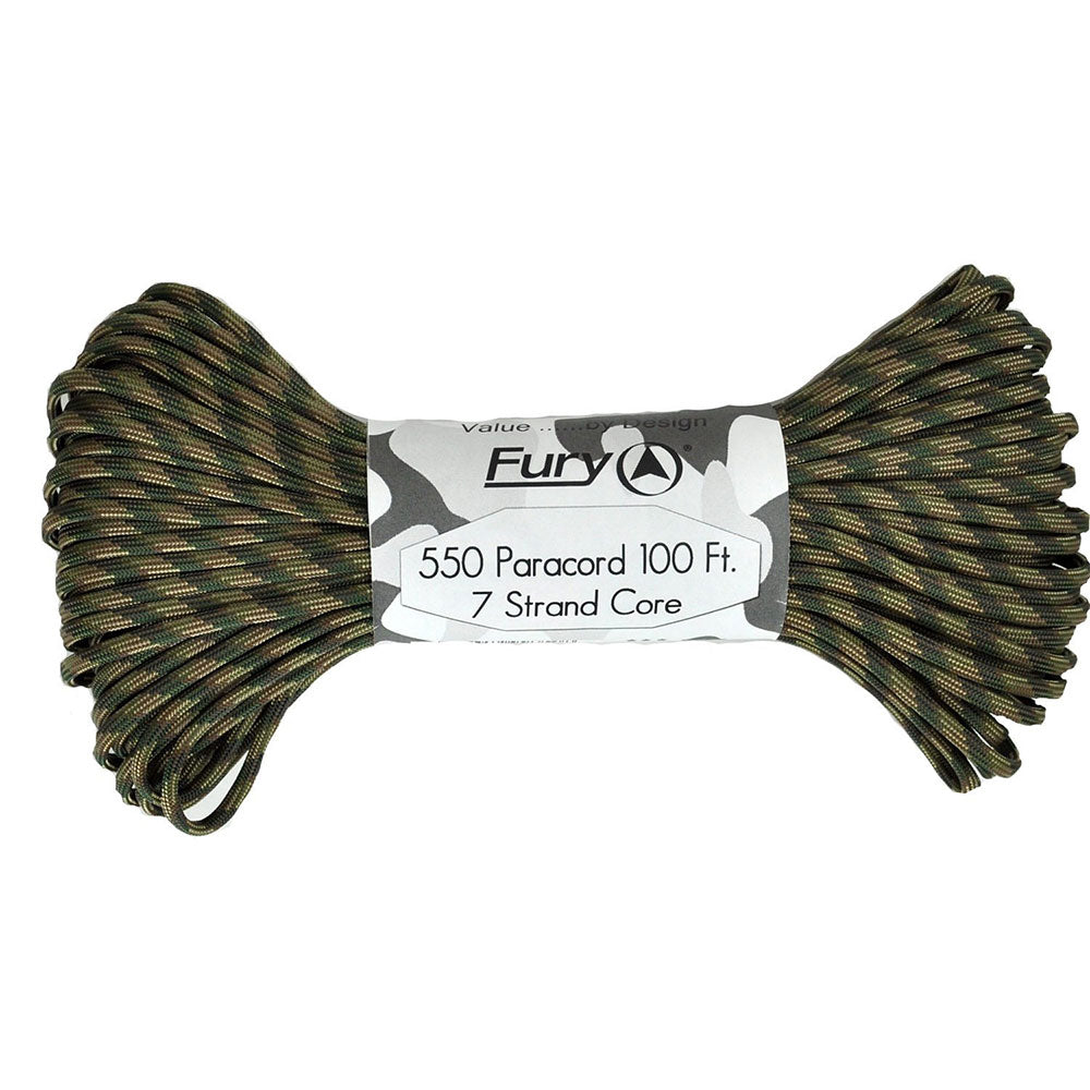 Fury Camuflage Series Paracord 30m