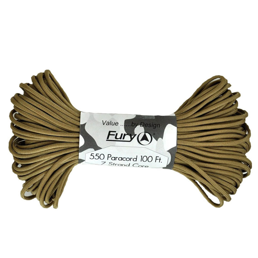 Fúria 7 fita núcleo paracord 550g 30m