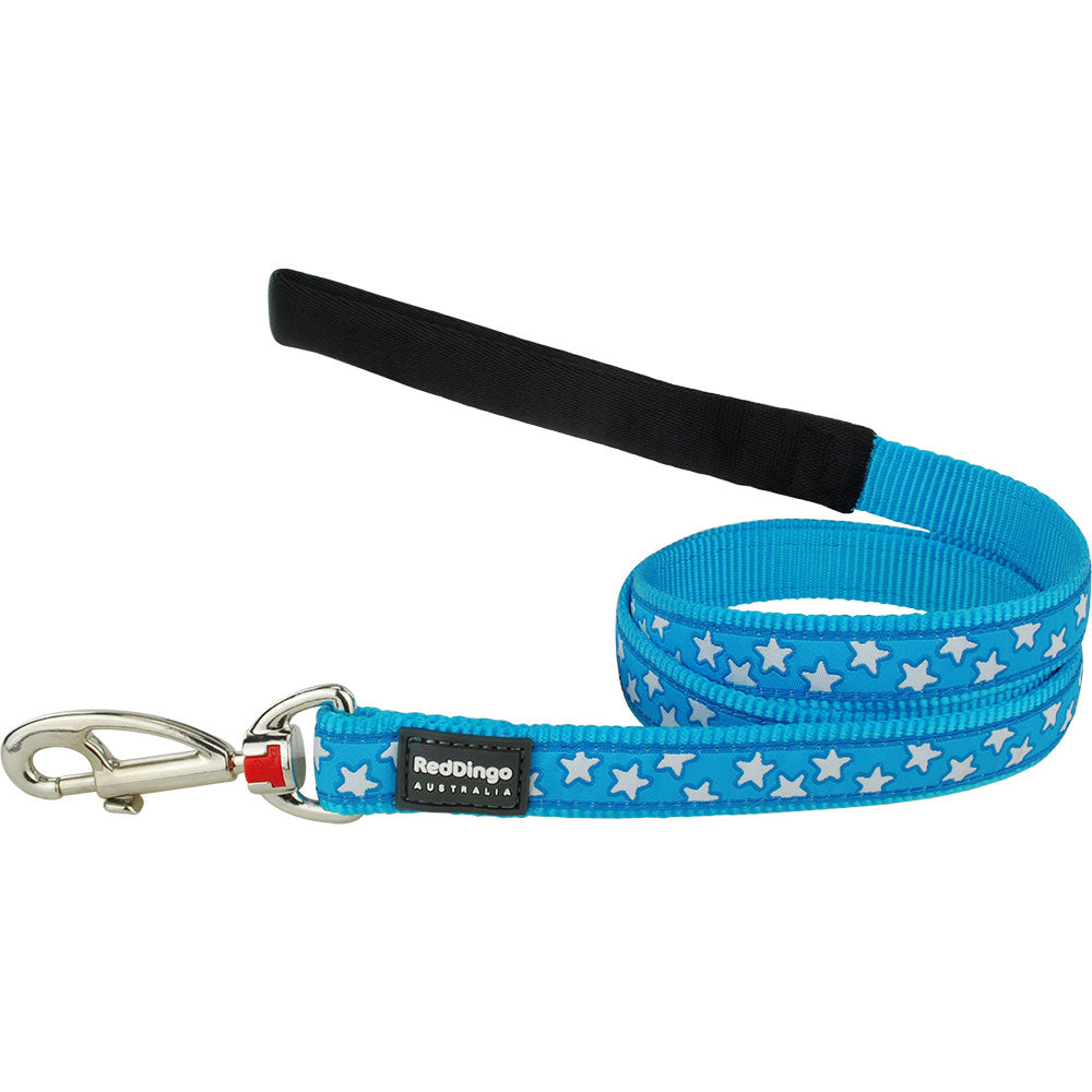 Star Dog Lead (turkis)