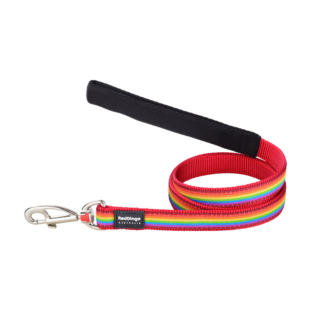 Plomo para perros arcoiris (rojo)