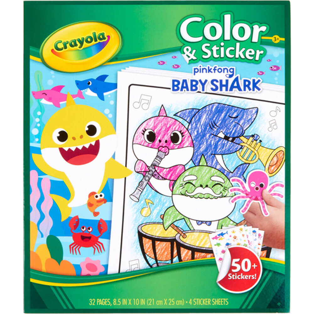 Crayola Colour and Sticker Book