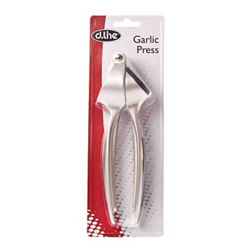 Self-Cleaning Garlic Press