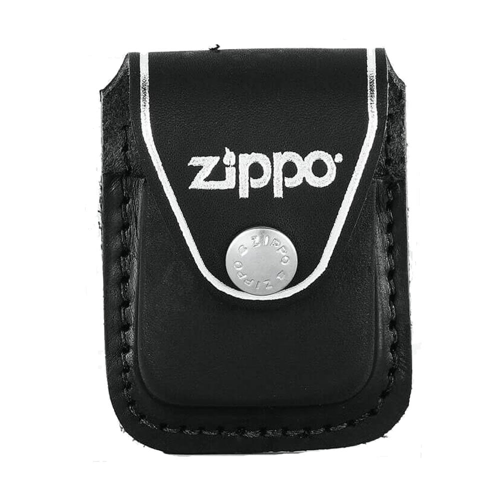 Cascia in pelle accessoria Zippo con clip