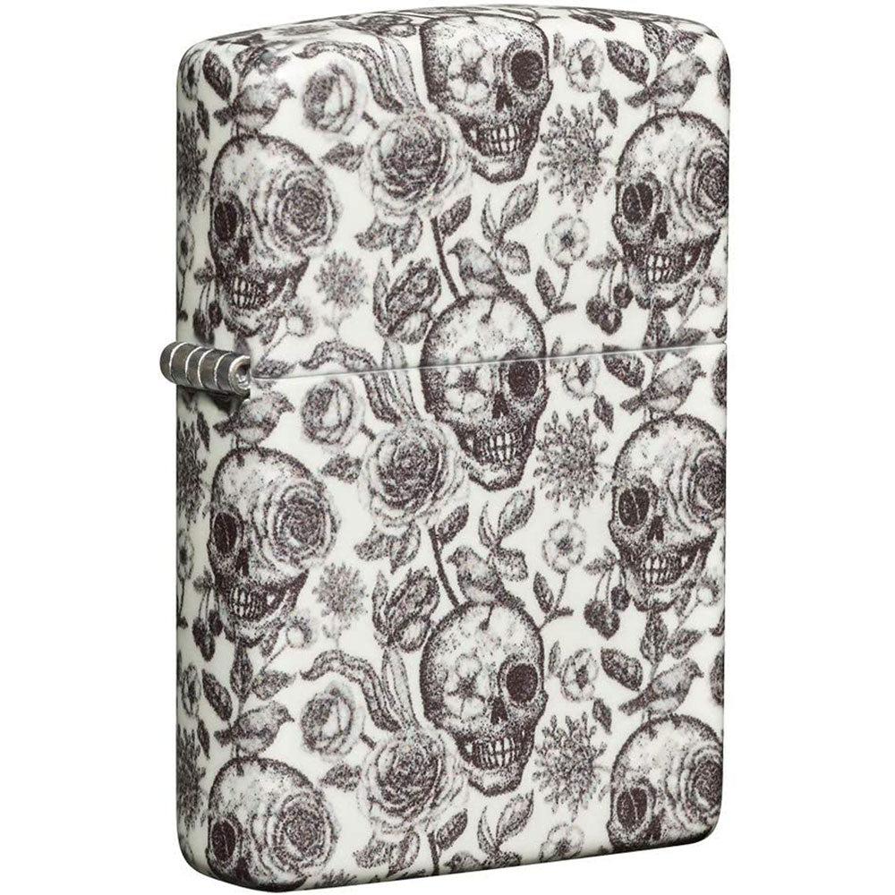 Zippo Skeleton Design Glow In the Dark Lighter