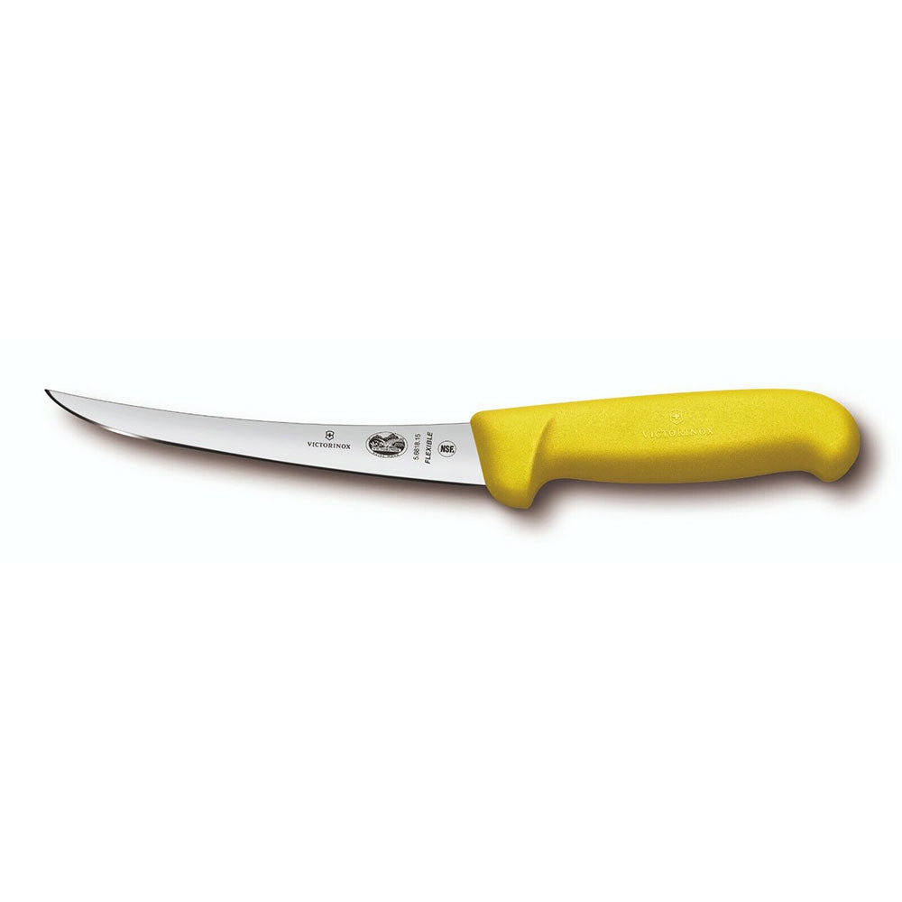 Curvada estreita lâmina fibrox faca 15 cm