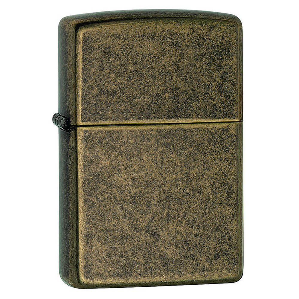 Zippo messingfinish lettere