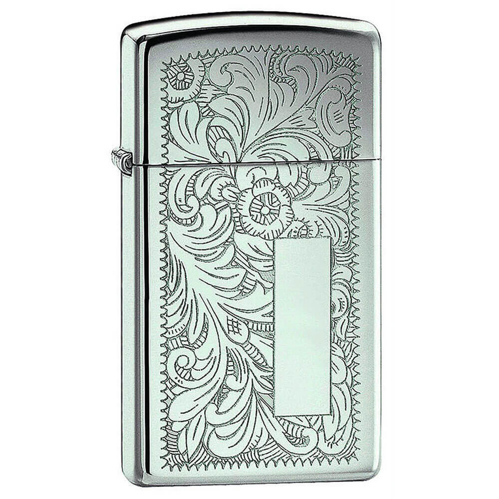 Zippo High Polish Venetian Slim Tändare