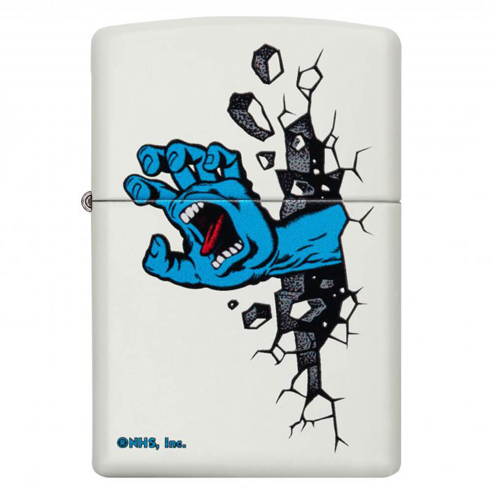 Zippo Santa Cruz Design matt lettere