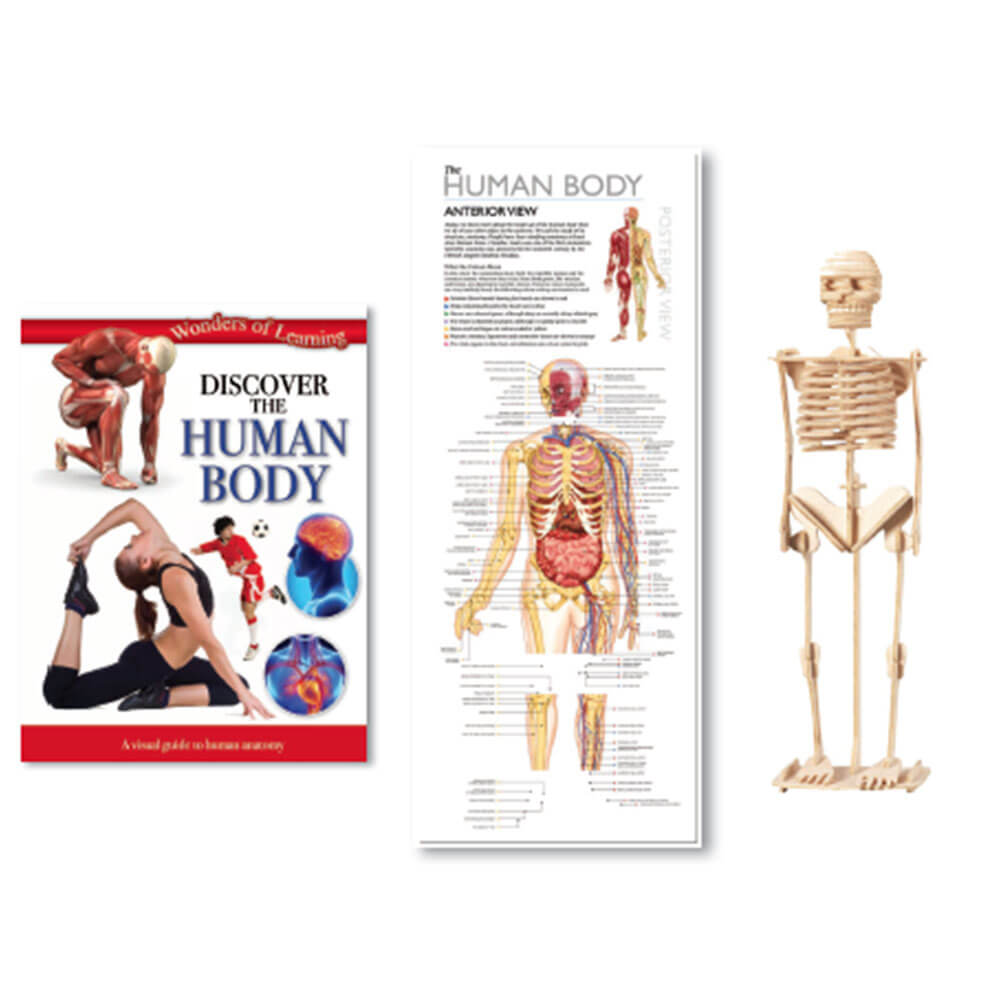 Wonders of Learning Discover Human Body Tin Set