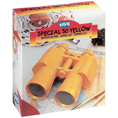 Navir Yellow Binoculars with Case