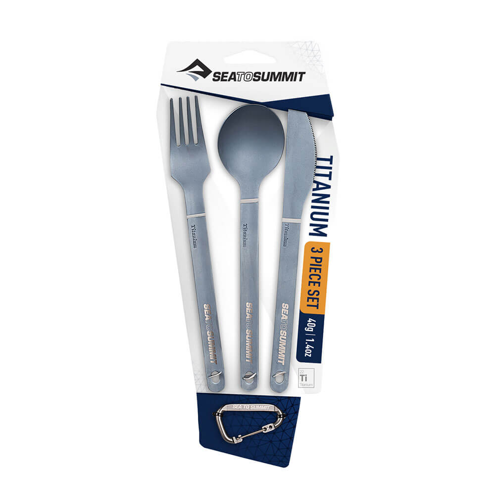 Titanium Cutlery Set 3 Piece