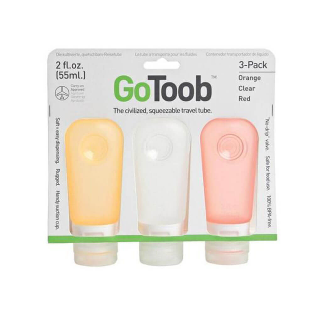 GOTOOB 3pk reisbuizen