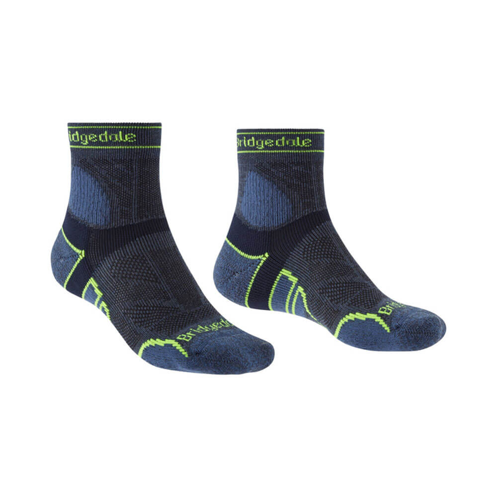 Merino Sport 3/4 calcetines (azul)