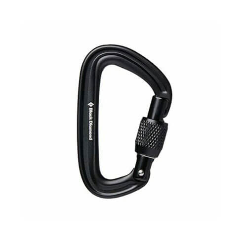 Screwgate Carabiner (Black)