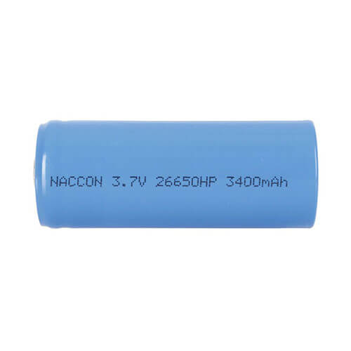 Rechargeable Li-Ion Nipple Battery (26650 3400mAh 3.7V)