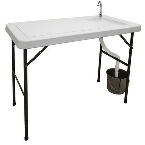 Folding Portable Washing and Food Prep Table