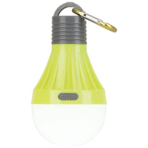 TechLight Camp Light Lightbulb with Carabiner Hook (0.5W)