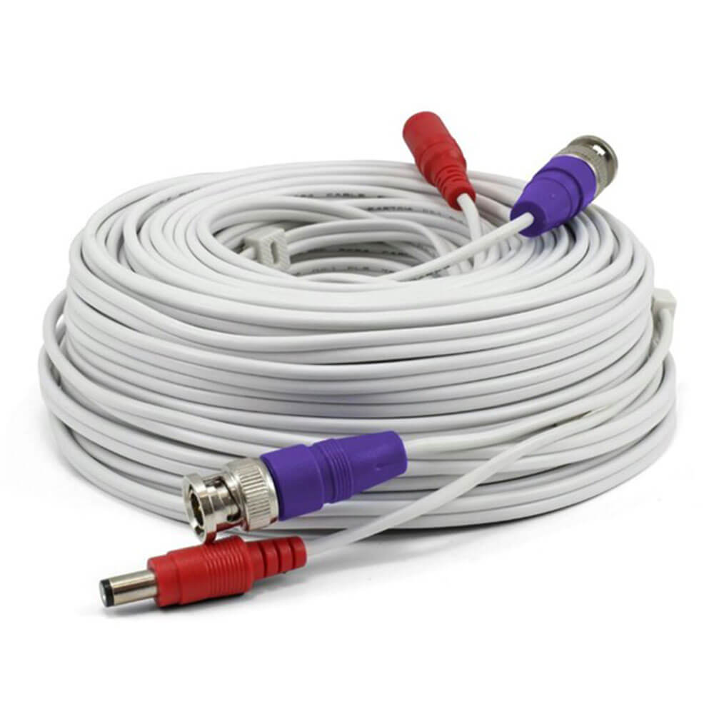 Swann Video y Cable de extensión de alimentación (BNC/DC 2.1 mm)