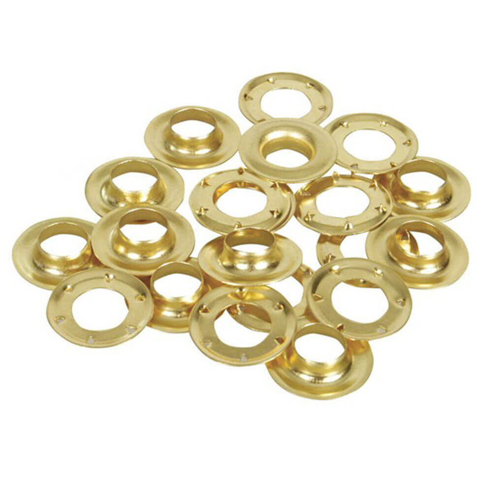 Canopy Eyelet Kit Brass 10 Pack