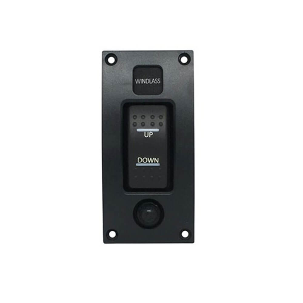 Bakgrundsbelyst switchpanel 12-24VDC (IP66)