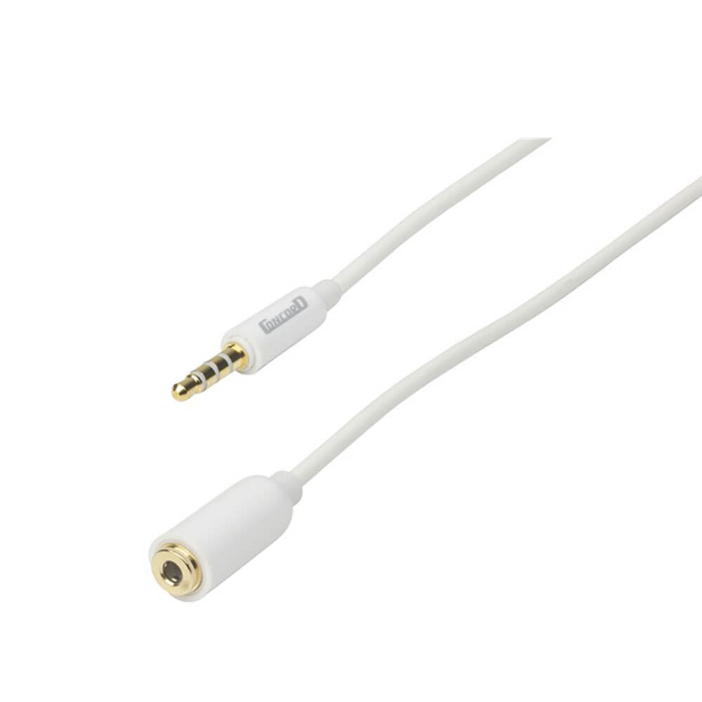 4 pol 3,5 mm audio visuelt kabel 2m