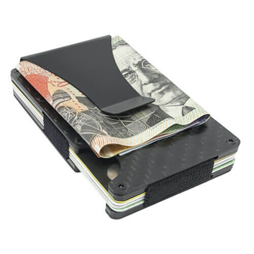 Carbon Fibre and Aluminium Card Holder