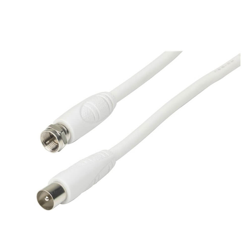 F-type plug naar tv coaxiale plugkabel 1,5 m 1,5 m