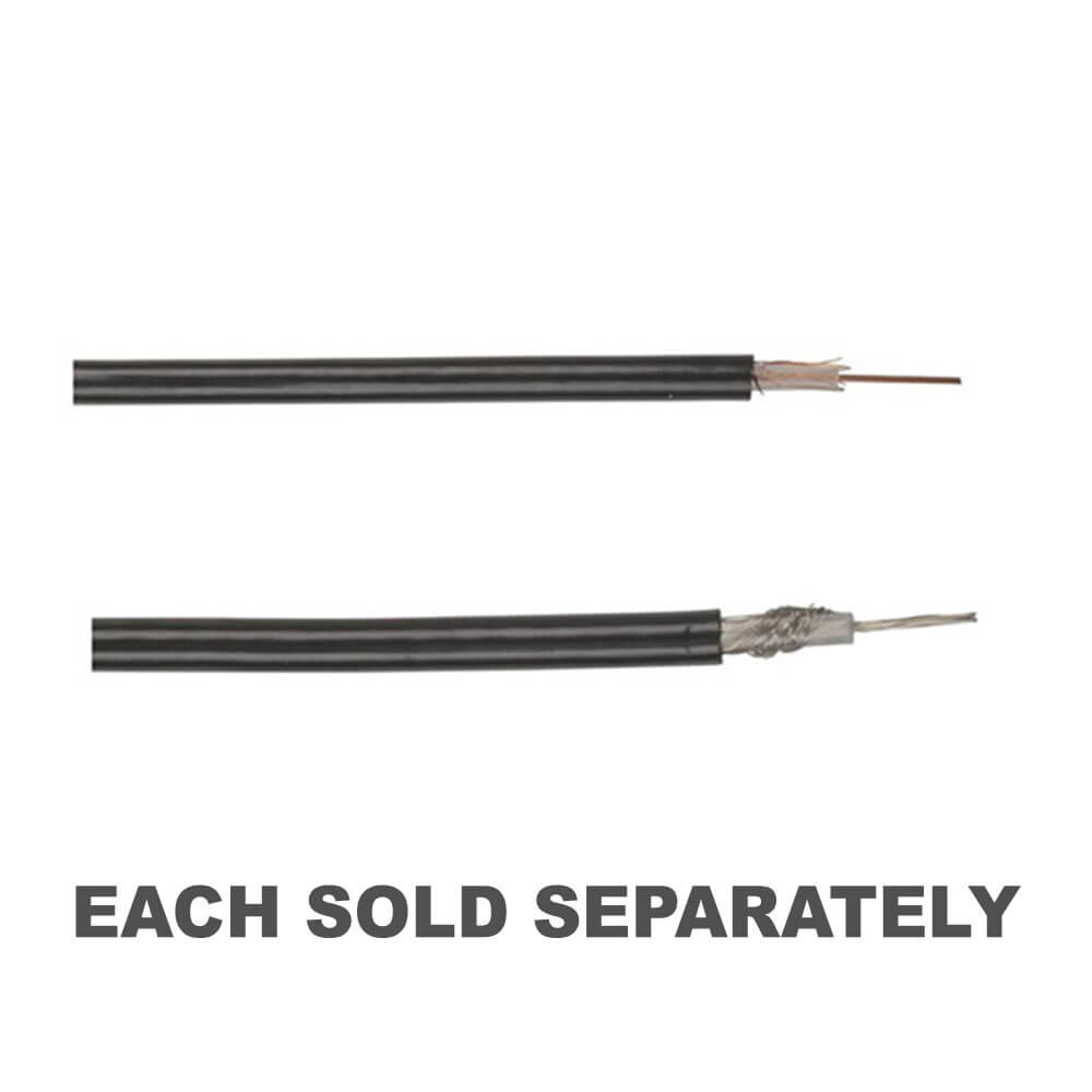 Coaxial Cable 50 ohm Black (100m)