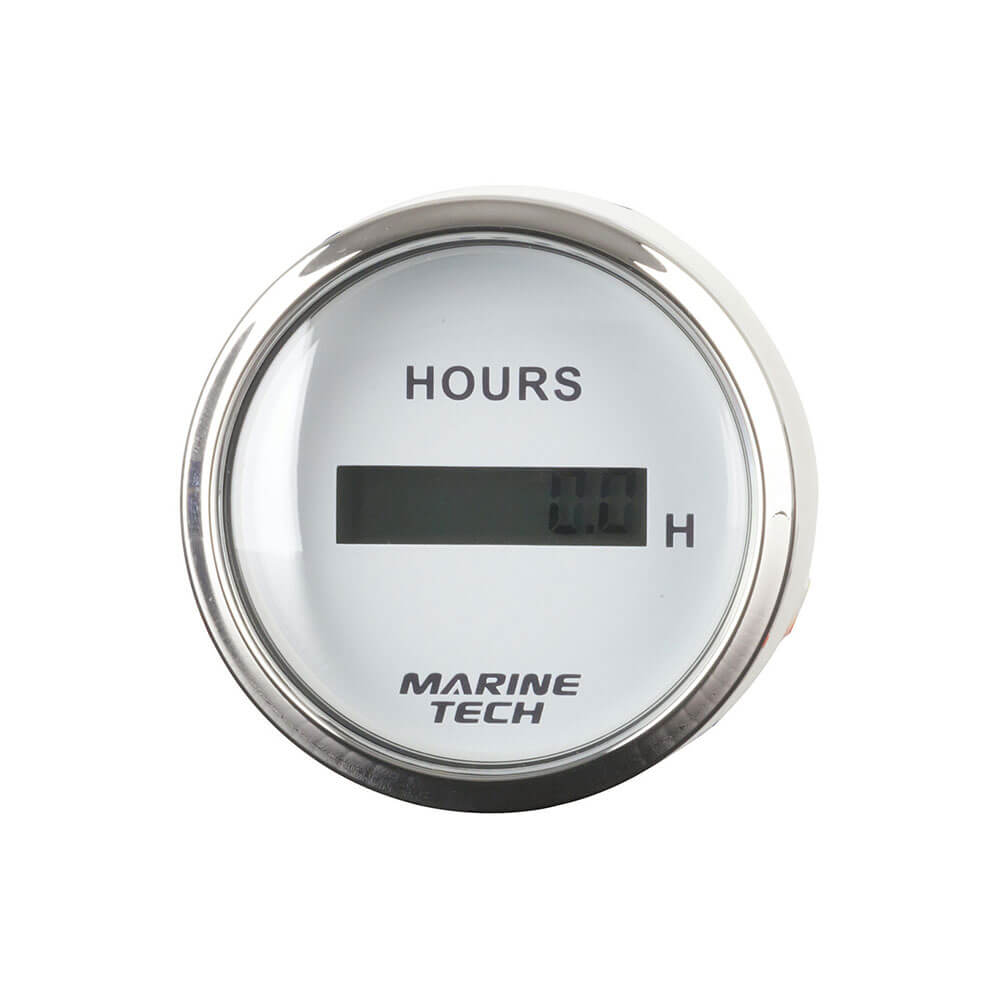 Marine Tech Hour Meter med LCD -skjerm