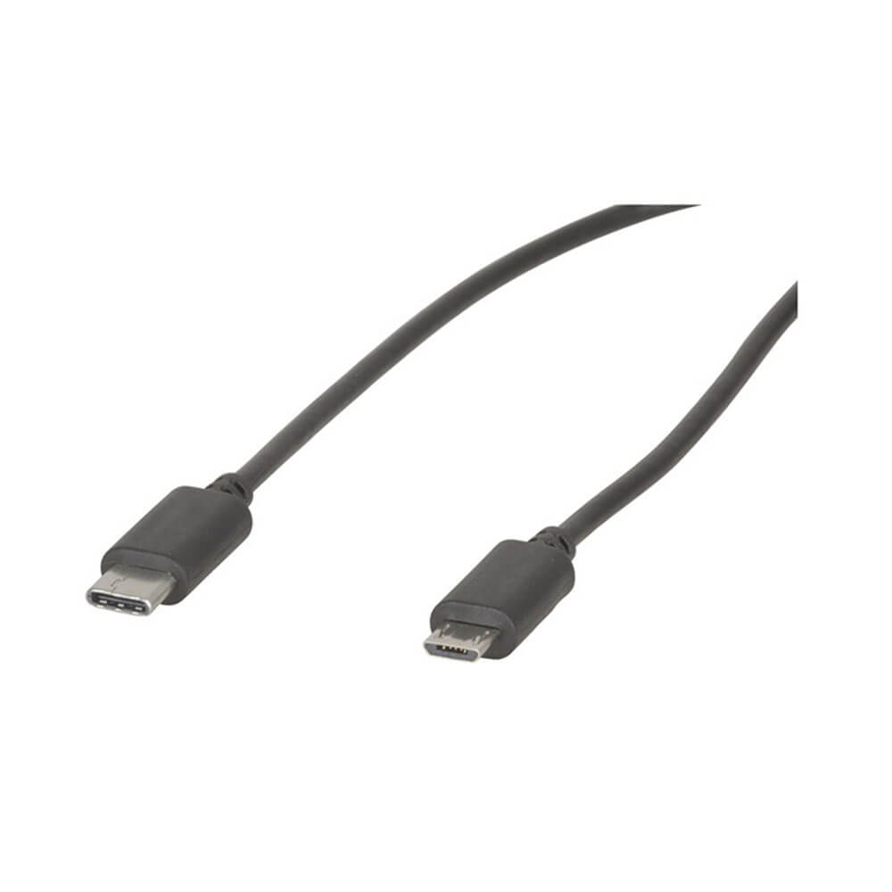 Plugue USB 2.0 Tipo-C para conectar o cabo 1.8m