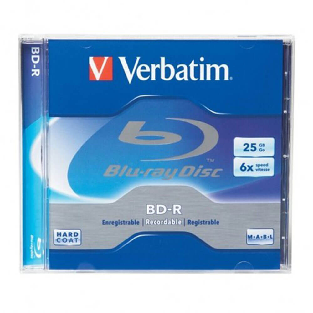 Disco de Blu-ray literal con estuche (25 GB)