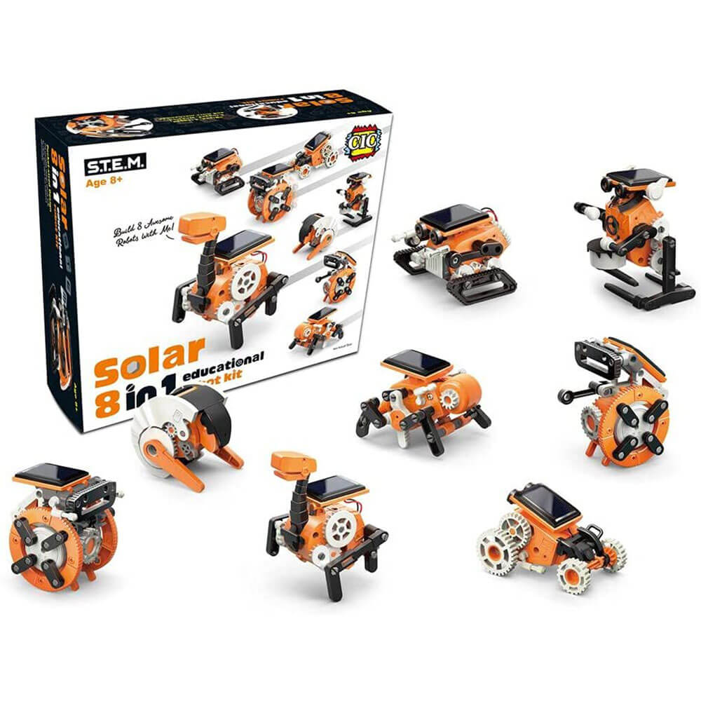 CIC Solar 8-in-1 Educational Robot Kit