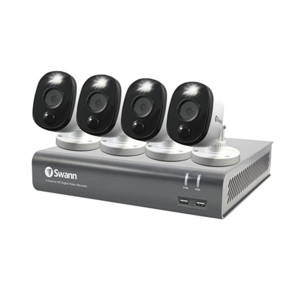 Sistema de vigilancia Swann 1080p (cámara 4pcs)