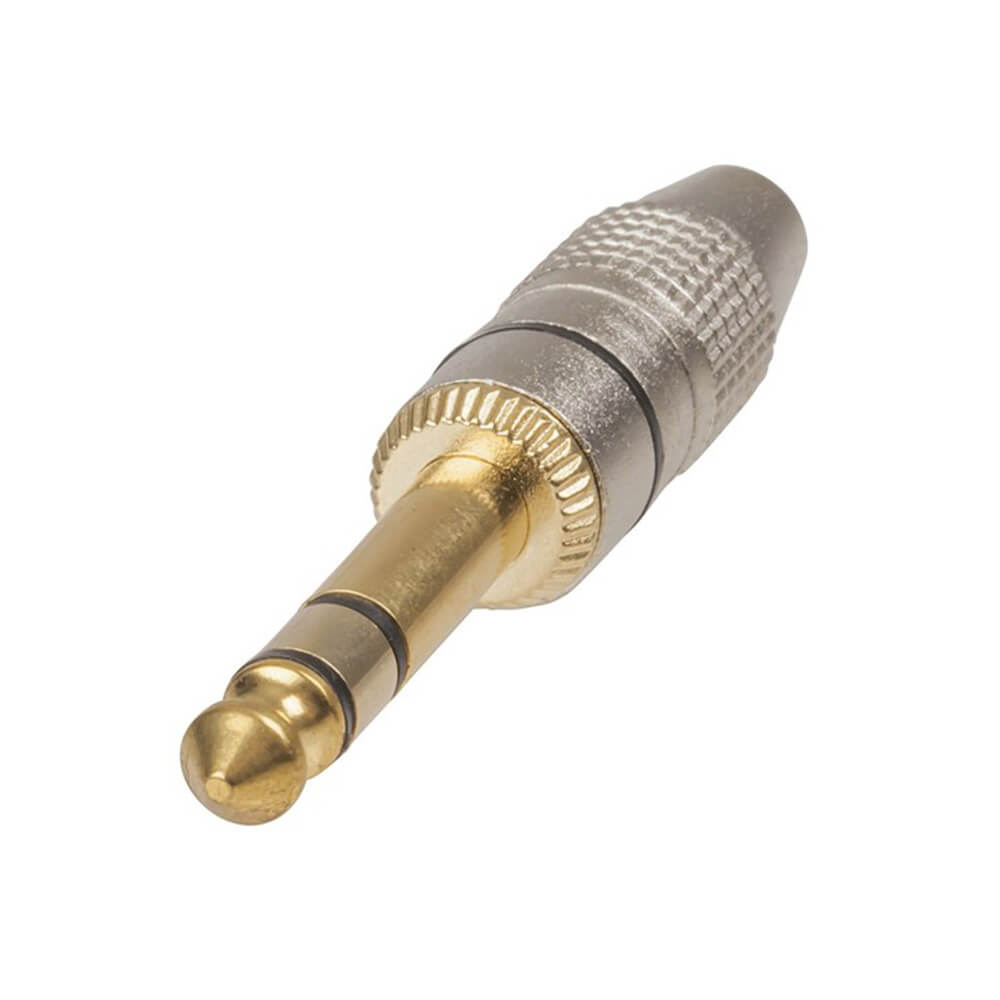 Plug stereo Pro 6,5 mm (oro)