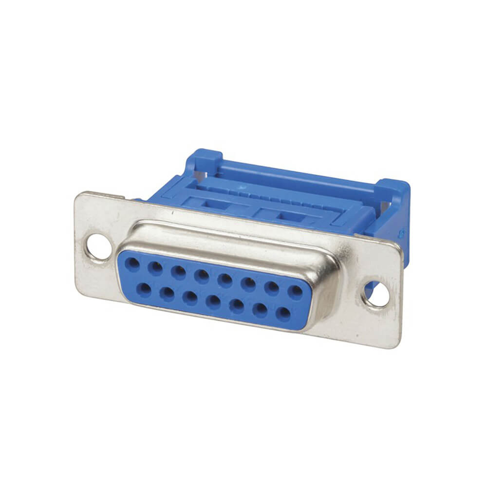 Conector IDC femenino (azul)