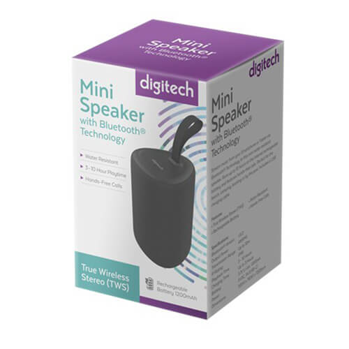 Digitech Mini Speaker with Bluetooth Technology