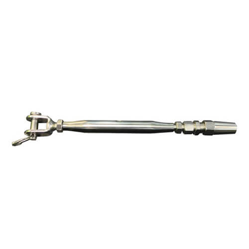 Stainless Steel Fork to Wire Grip Enclosed Turnbuckle