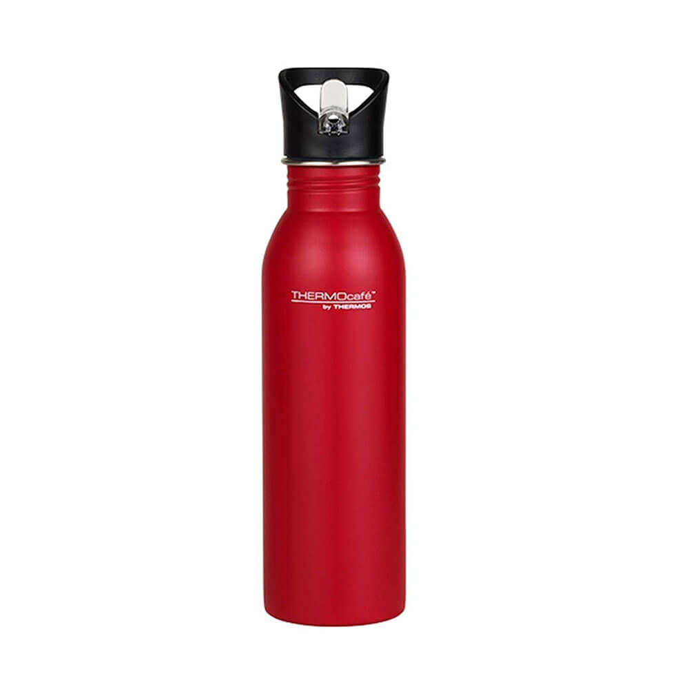 S/Steel Single Wall Hydration Bottle w/Straw