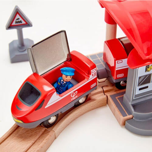 Hape Busy City Rail Set (51pcs)