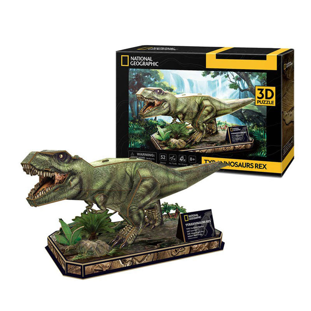 Dinosaurie 3D -pappersmodellpaket