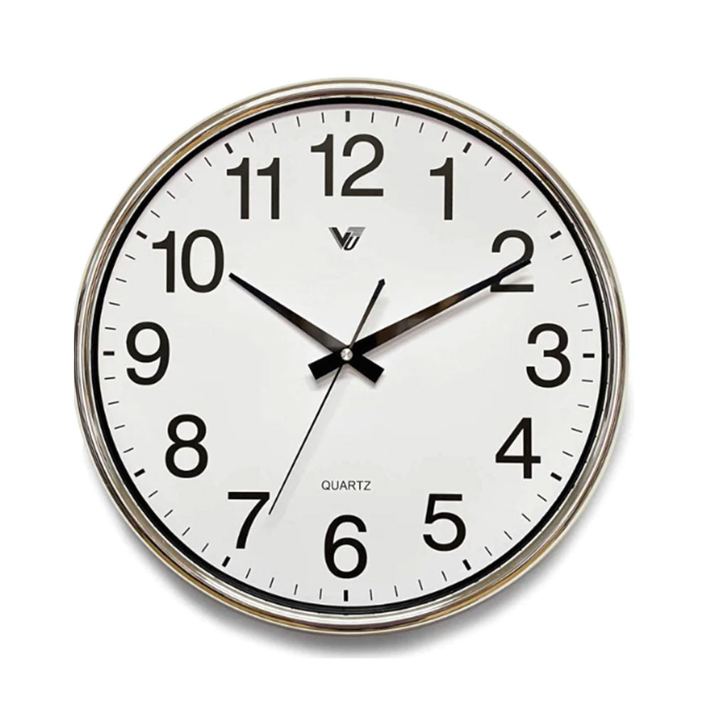 Elegante reloj de pared redondo