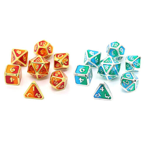 Die Hard Dice Metal Set Polyhedral Spellbinder