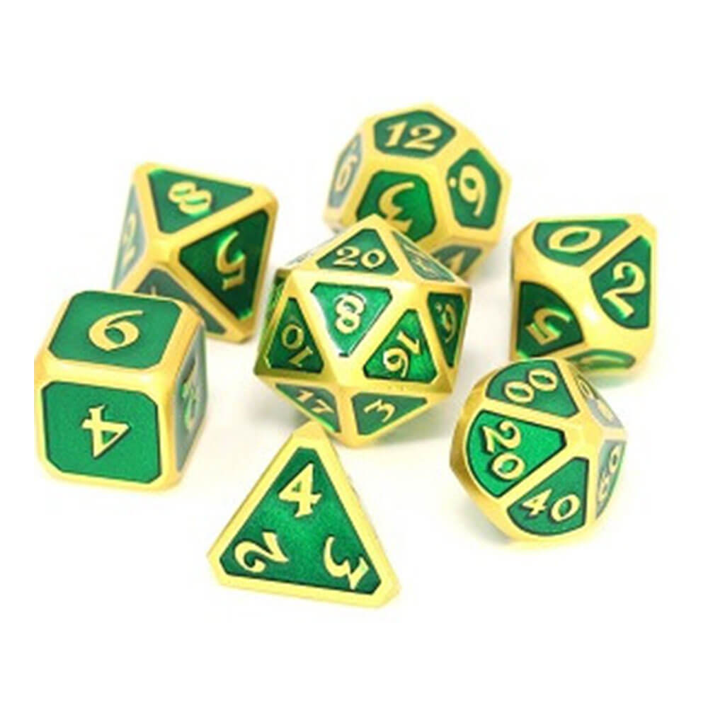 Dice Metal Set polyédrique Mythica