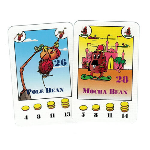 Jeu de stratégie de Bohnanza à Bean