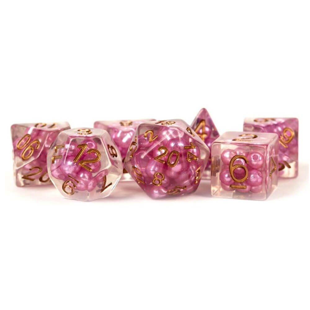 MDG Resin Pearl Poly Dice Set 16 mm