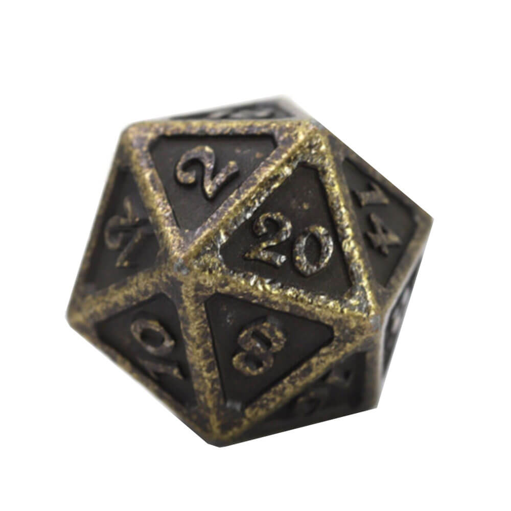 D20 Dice Metal Mythica (singolo)