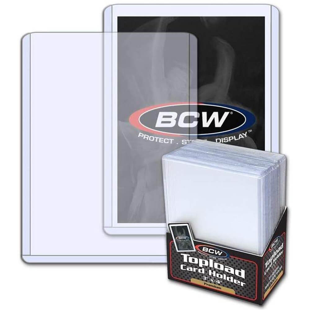 BCW Topload Card Holder (3" x 4")